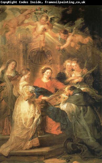 Peter Paul Rubens Aparicion of Maria to San IIdefonso
